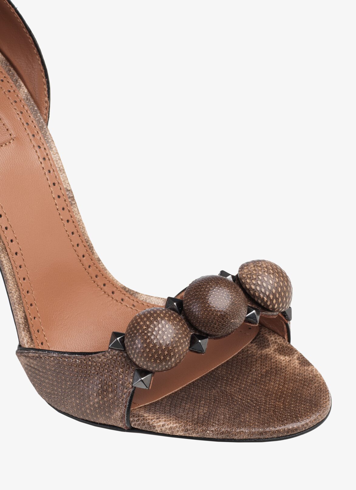 STILETTO SANDAL  ALAÏA BLUSH STILETTO SANDAL